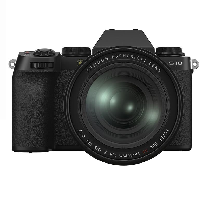 Máy ảnh Fujifilm X-S10 Kit XF16-80mm F4 R OIS WR - Hàng chính hãng