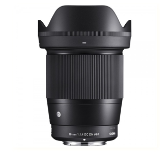 Ống Kính Sigma 16mm f/1.4 DC DN For Canon M - Hàng chính hãng