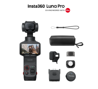 Insta360 Luna Pro Vlog Bundle Cosmic Black