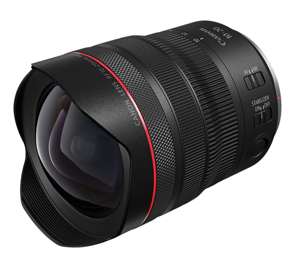 Ống Kính Canon RF 10-20mm f/4 L IS STM - Hàng chính hãng
