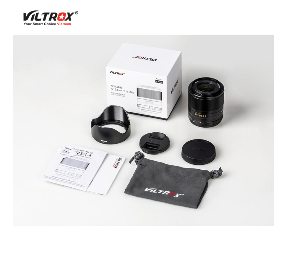 Viltrox AF 23mm f/1.4 E Lens for Sony E - Hàng chính hãng
