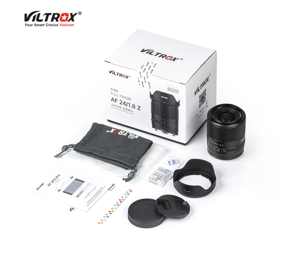 Viltrox AF 24mm f/1.8 Z Lens for Nikon Z - Hàng chính hãng