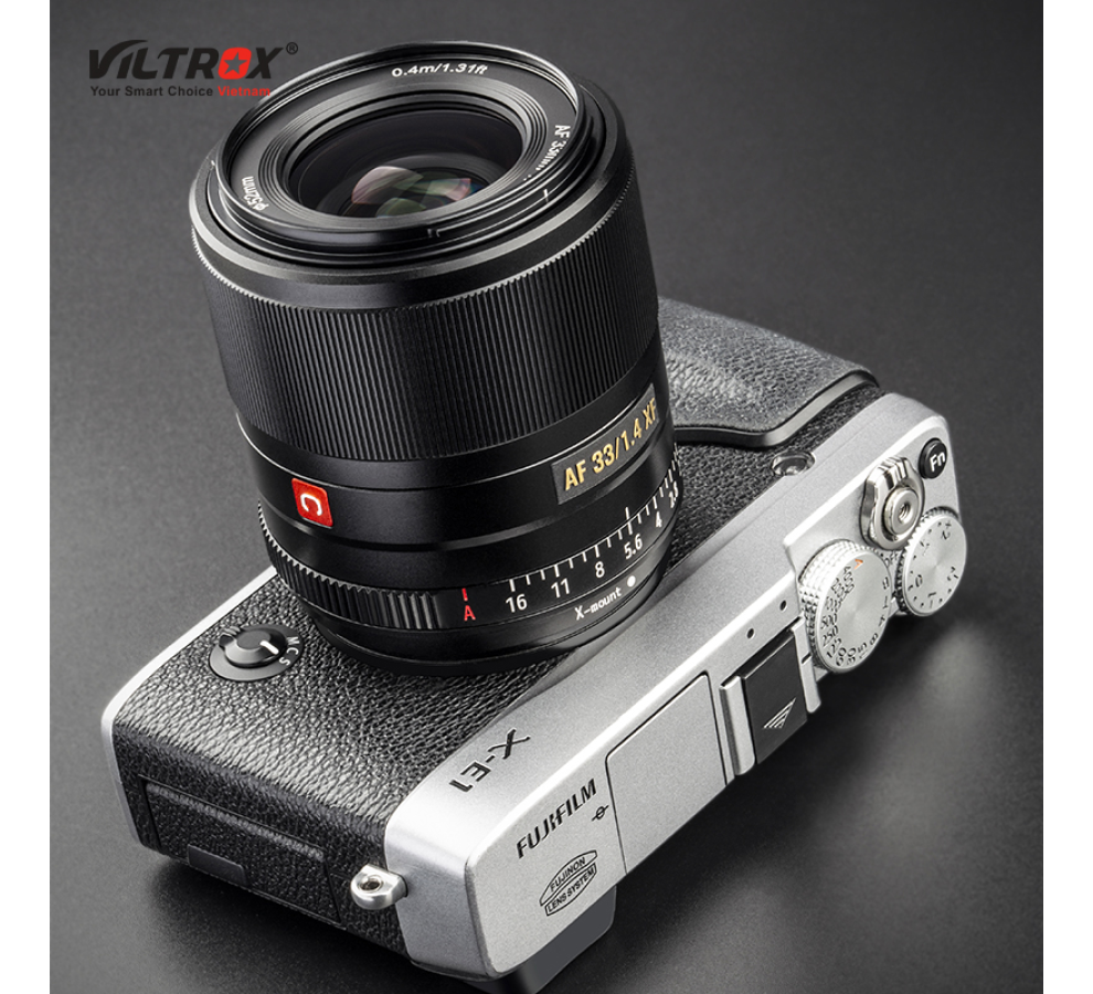 Viltrox AF 33mm f/1.4 XF Lens for Fuji X - hàng chính hãng