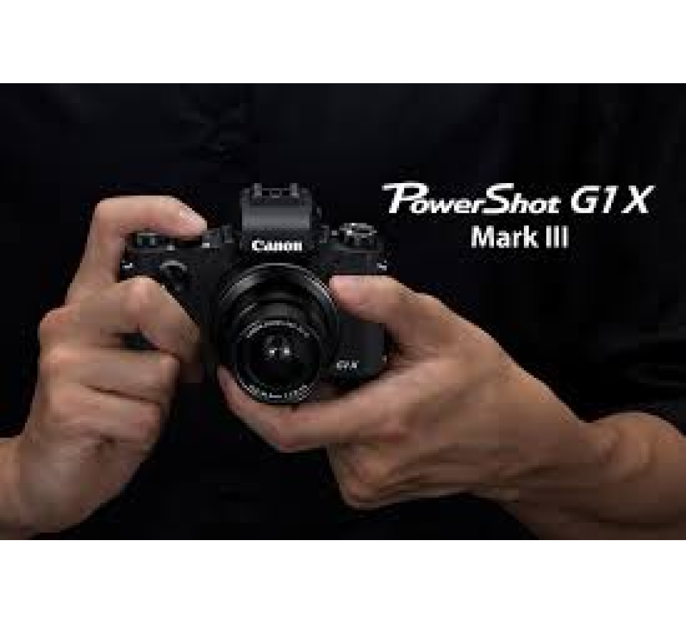 MÁY ẢNH CANON POWERSHOT G7X MARK III - Hàng chính hãng