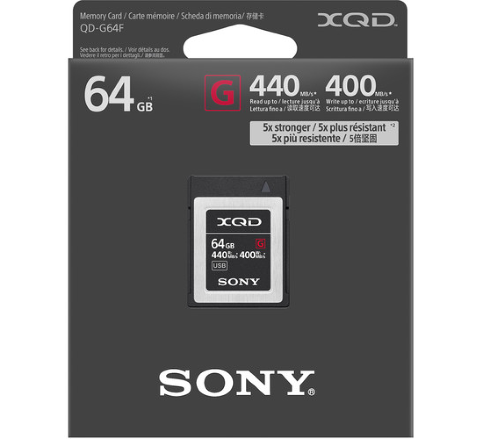 Thẻ nhớ Sony XQD 64GB Series G